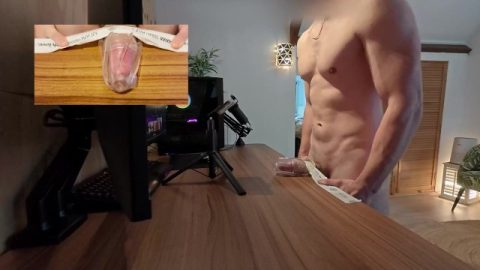 I couldn't resist fucking this soaking wet pussy and cumming inside of it! Loud moans & Close up cam